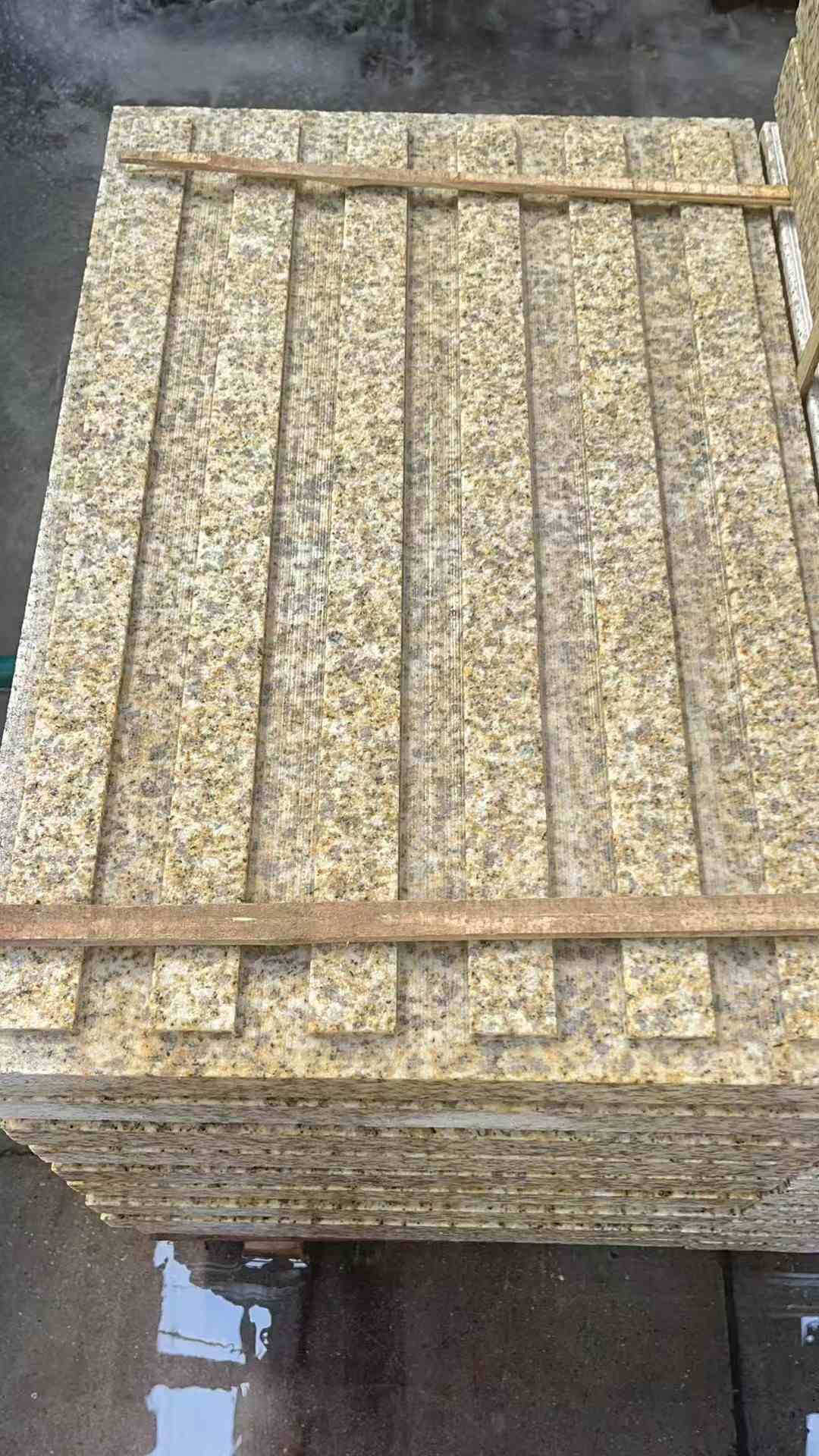 泰州黄金麻盲道 石材盲道
