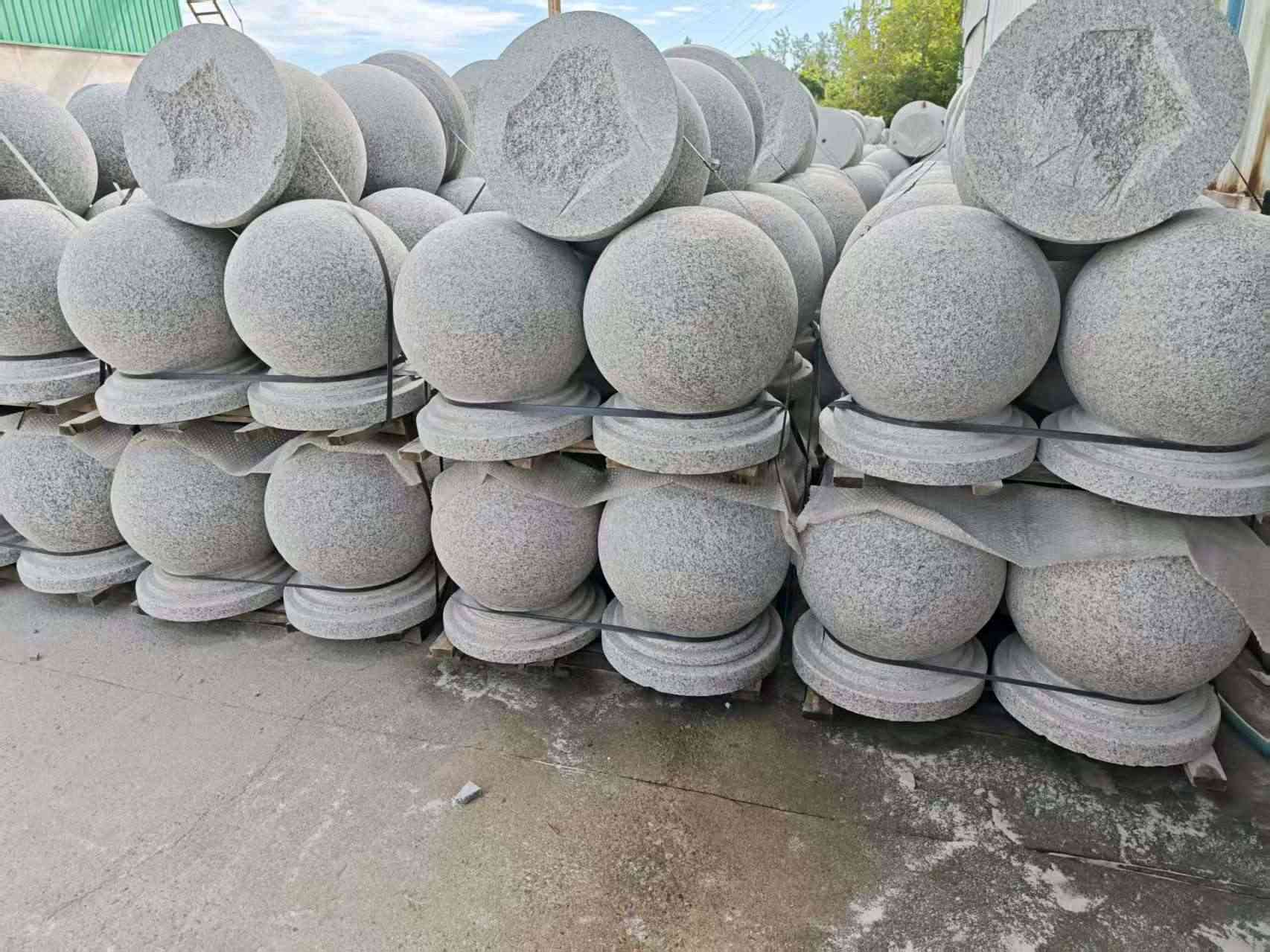 泰州圆球石球挡车球